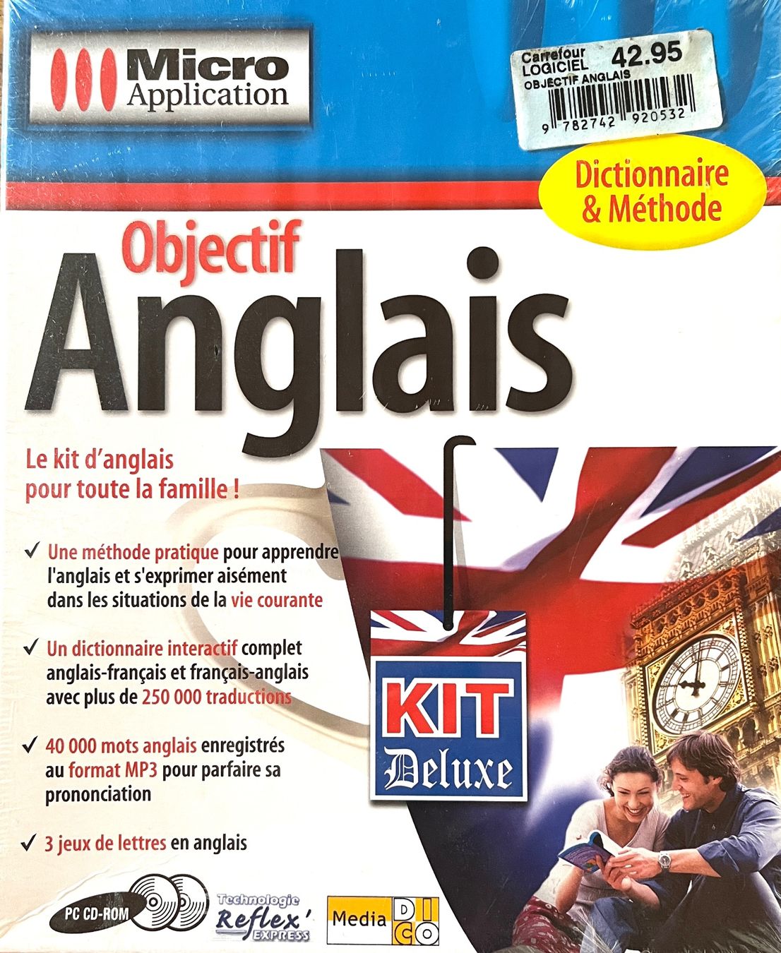 CD: Objectif Anglais - PC/Micro application – Usato da Renan BE venduto da johncactus