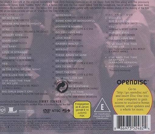 CDs: Filmmusik: Dirty Dancing CD/DVD – Neuf avec emballage d'origine à Steinhausen par Vilivinili 1