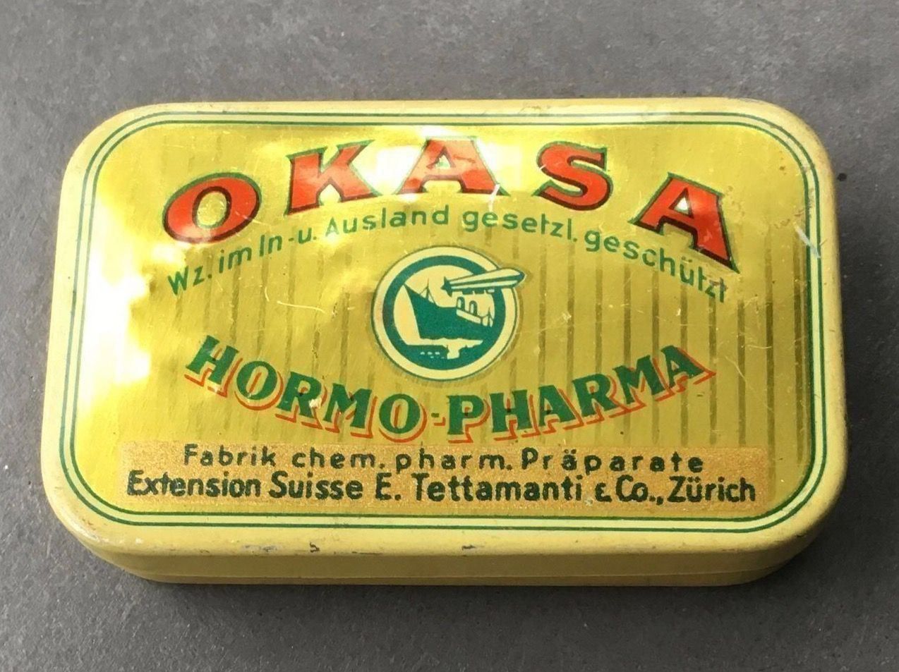 Pots: Blechdose antik | OKASA – D'occasion à Eggersriet par Wiese61