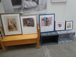 5 verschiedene Rolf Knie Bilder