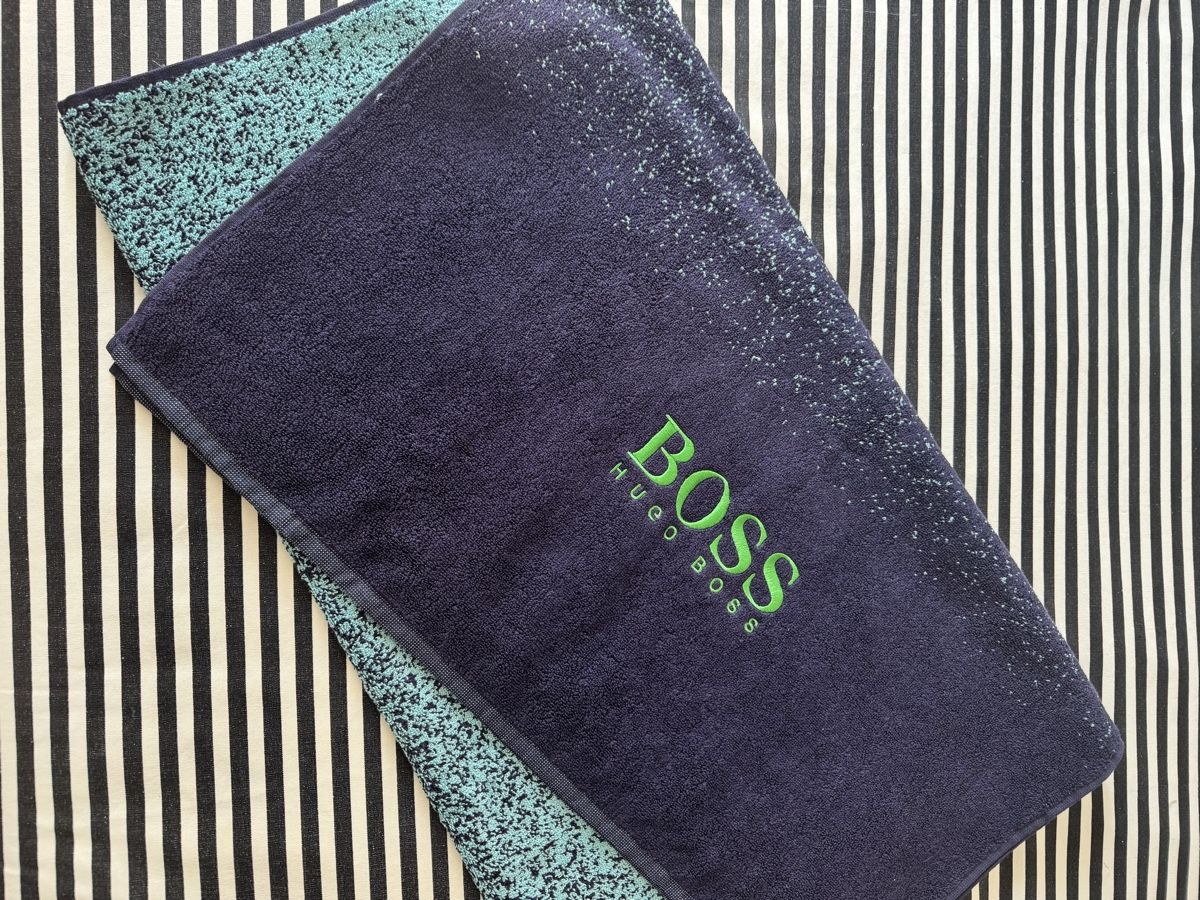 Teli da bagno: HUGO BOSS Strandtuch  neu – Nuovo (secondo la descrizione) da Basel venduto da YanaR10 6