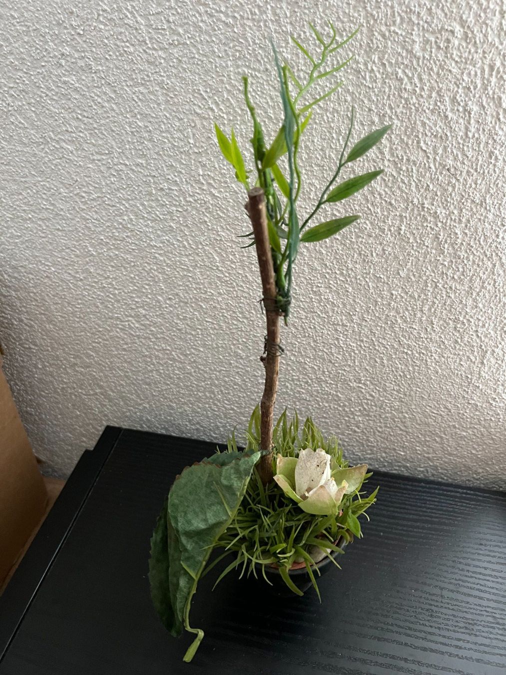 Toutes les décorations: Deko Pflanze mit Blüte – D'occasion à Wittenbach par Xastridx 1