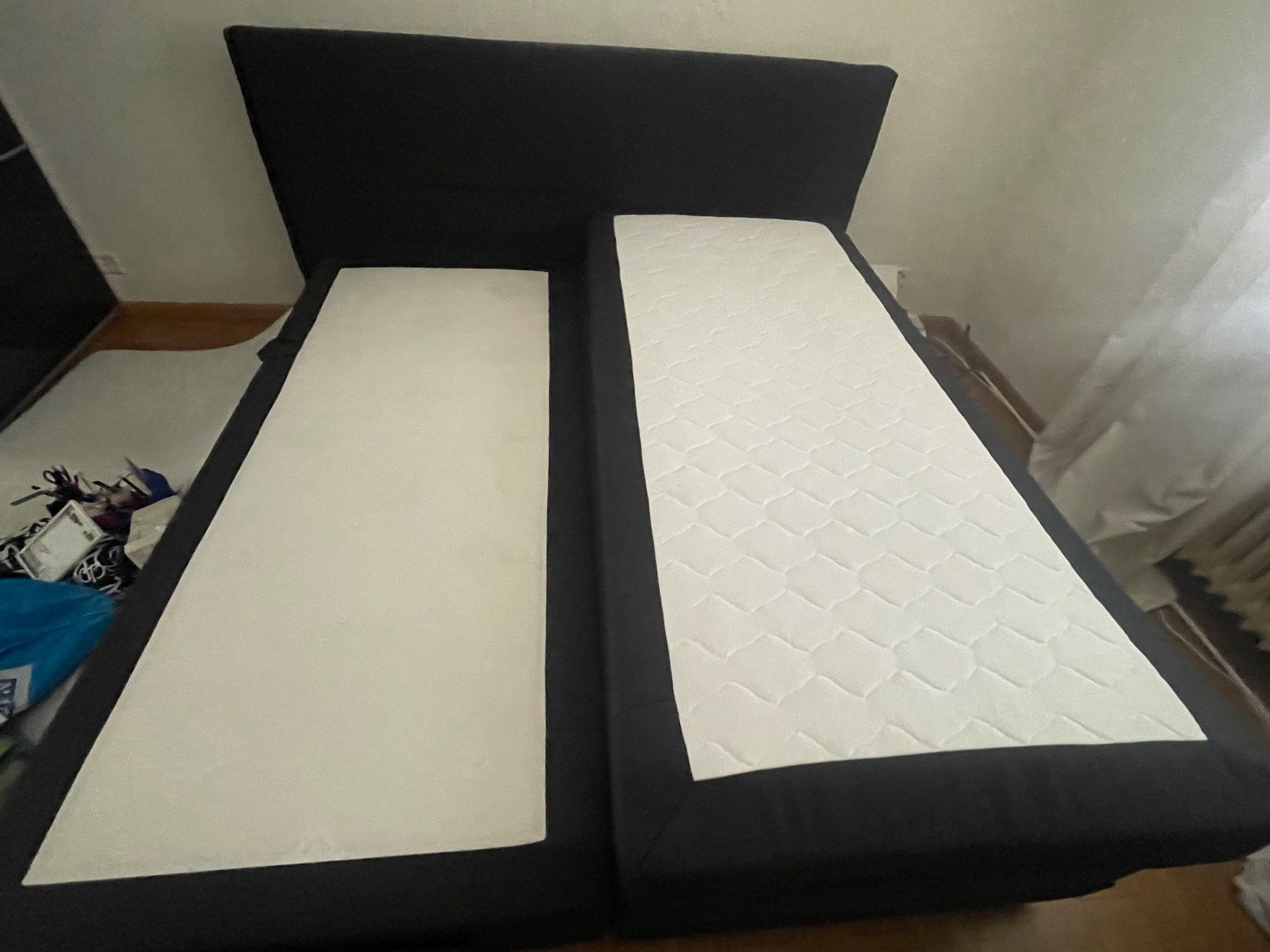 Letti: Boxspring-Bett 180x 200 cm – Usato da Riehen venduto da Monica1 1