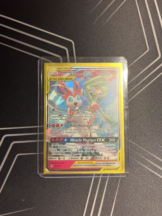 Carte Pokémon Unisson Nocturne SM9A 031/055 : Gardevoir & Nymphali GX