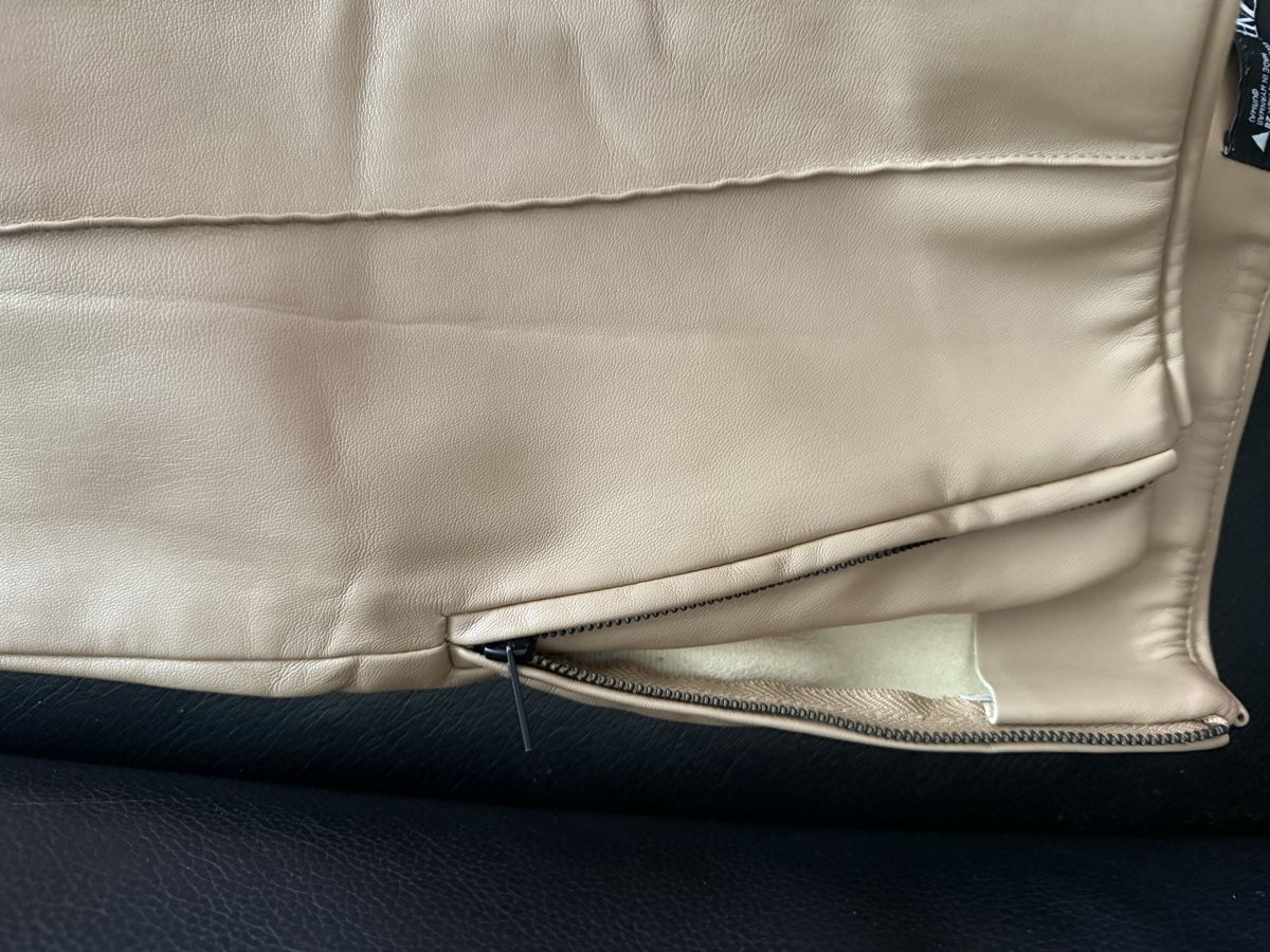 Zara Hosen: Zara Lederhose Beige/Hellbraun – Gebraucht aus Winterthur von yar_dpp8 3