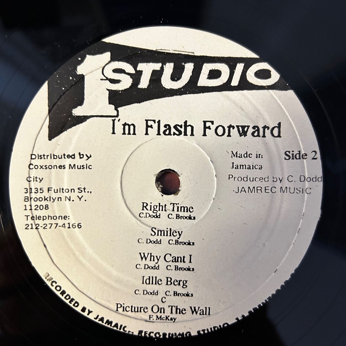 Dischi in vinile: Cedric Brooks - I'm Flash Forward - Studio One - Vinyl LP... – Usato da Aesch BL venduto da BlueMusicRecords 3