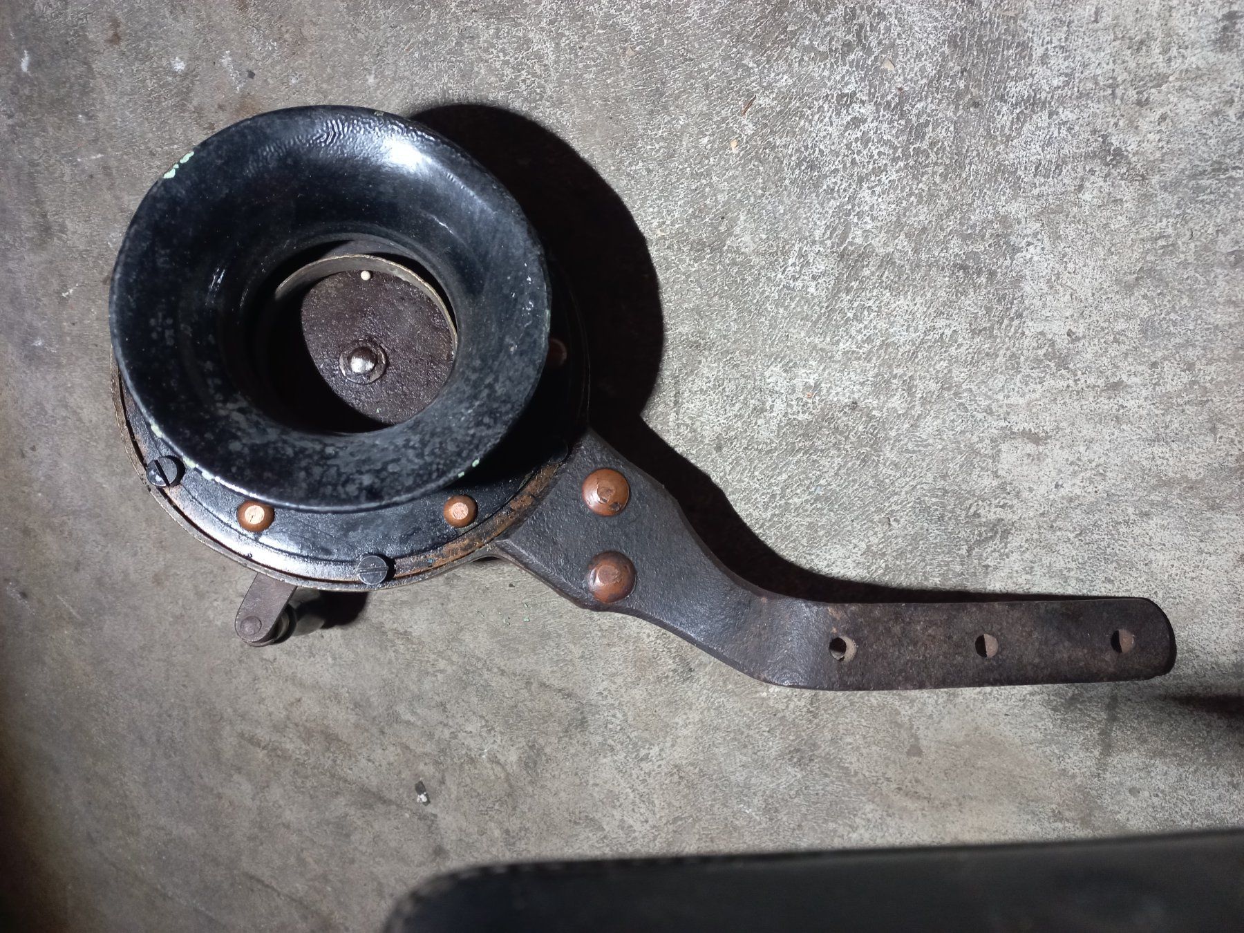 Tutti pezzi di ricambio auto: Oldtimer BILLOPHONE PARIS Horn Hupe Klaxon ca. 1900 - 1925 – Usato da CH - DULLIKEN venduto da swissclassicparts 2