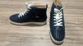Neue Christian Louboutin Sneaker dunkelblau