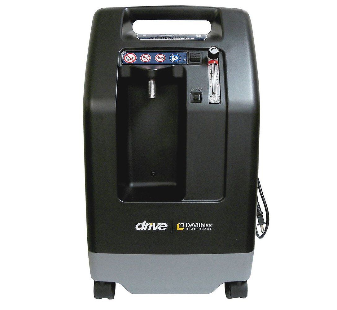 Attrezzature mediche: DeVilbiss Compact 1025 10 Liter Sauerstoffkonzentrator – Nuovo e nell'imballaggio originale da Winterthur venduto da Pulmotec