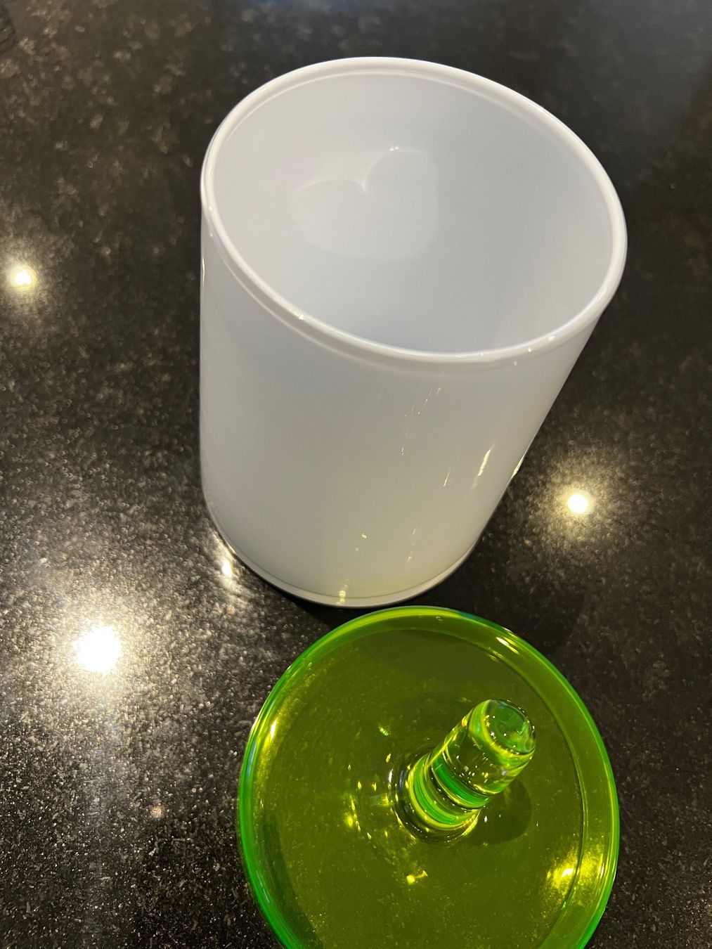 Alle Dekorationen: Glas Dose – Gebraucht aus Biberist von Mi58 1