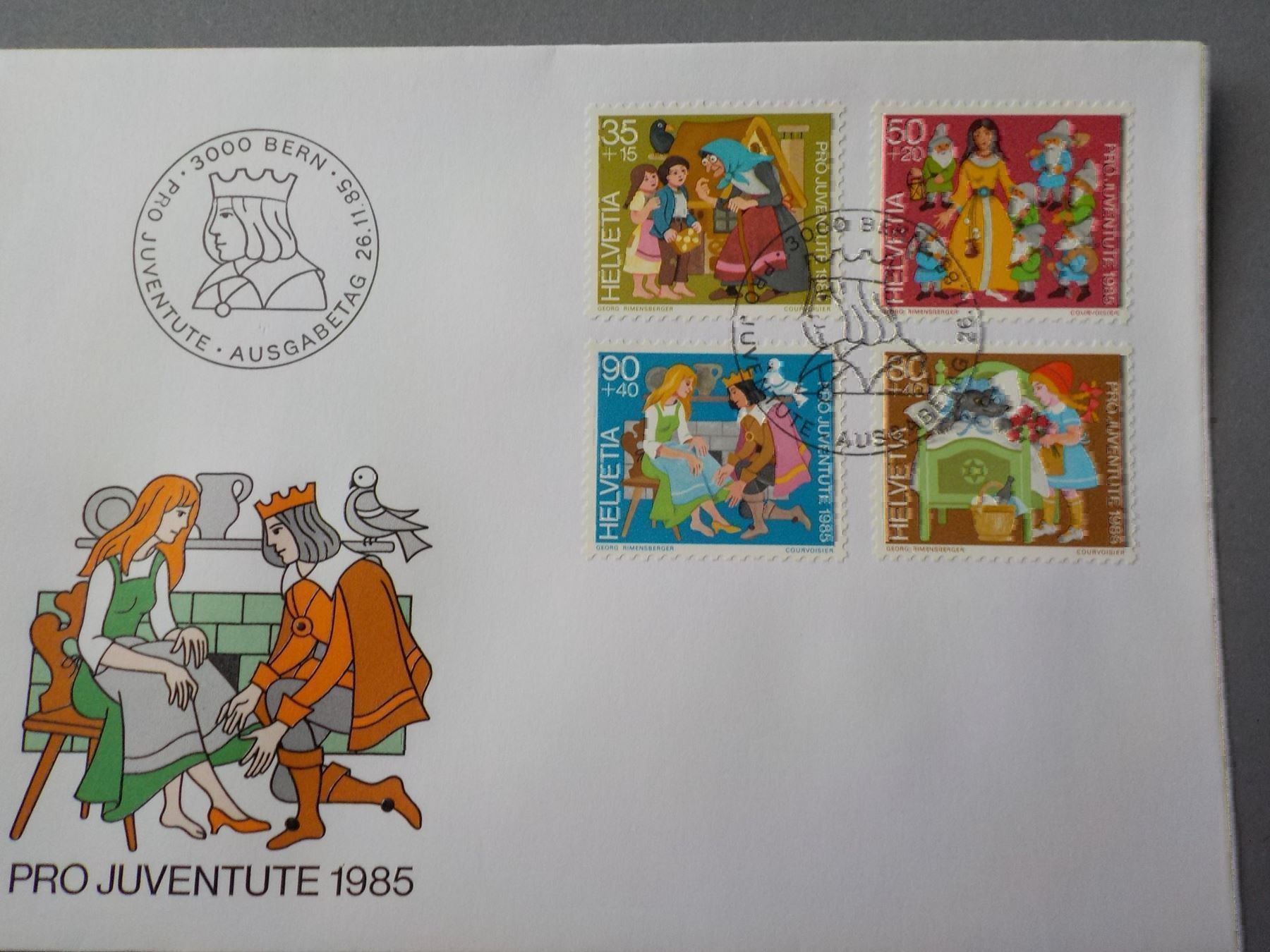 Tutti i francobolli: 1985, FDC, Pro Juventute, Serie – Nuovo (secondo la descrizione) da Muri b. Bern venduto da Ricardoverkauf
