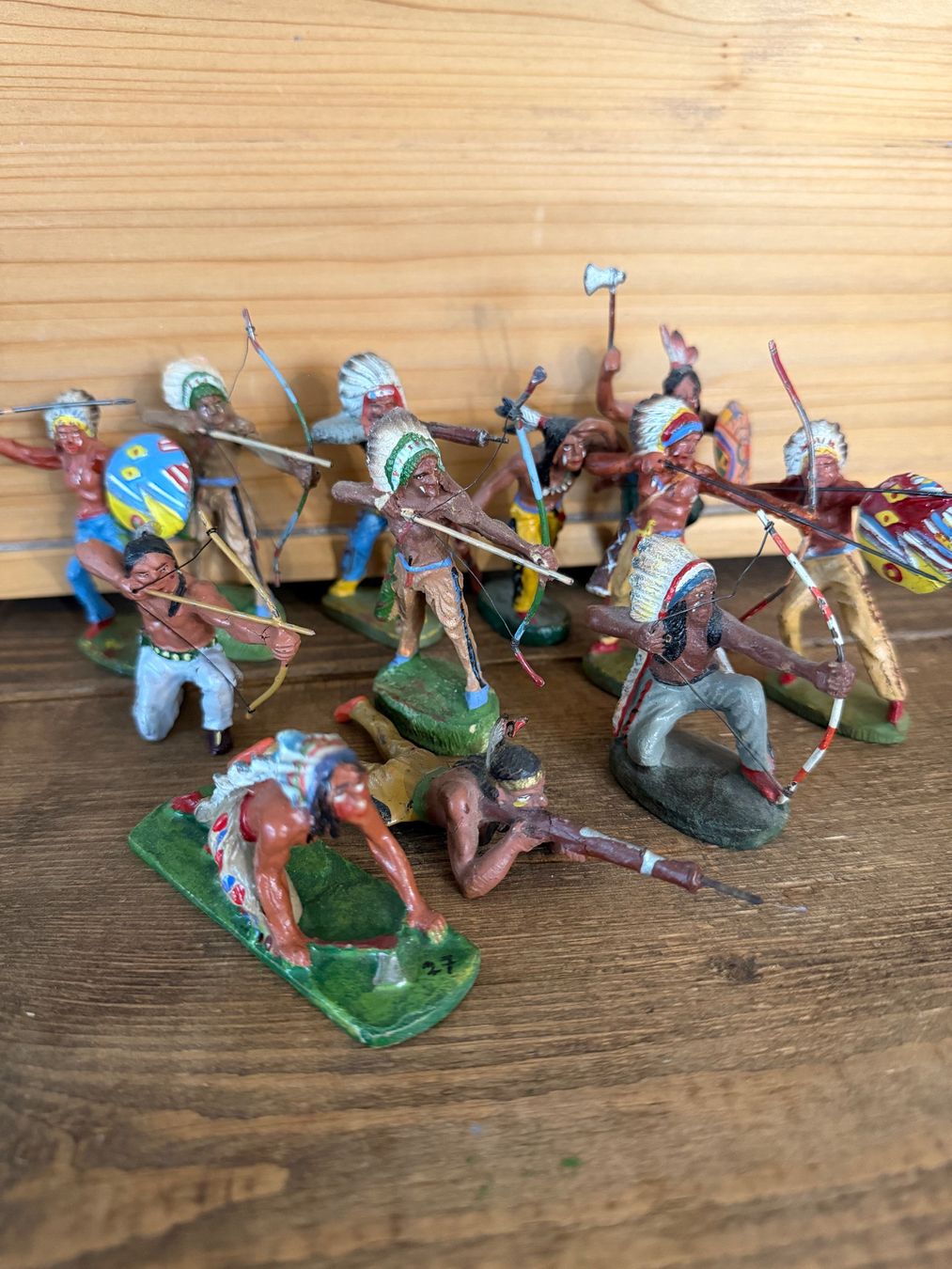 Elastolin Spielzeuge: 102 Cow-boy indiens élastolin – Gebraucht aus Ecuvillens von mcw_lx9j 5