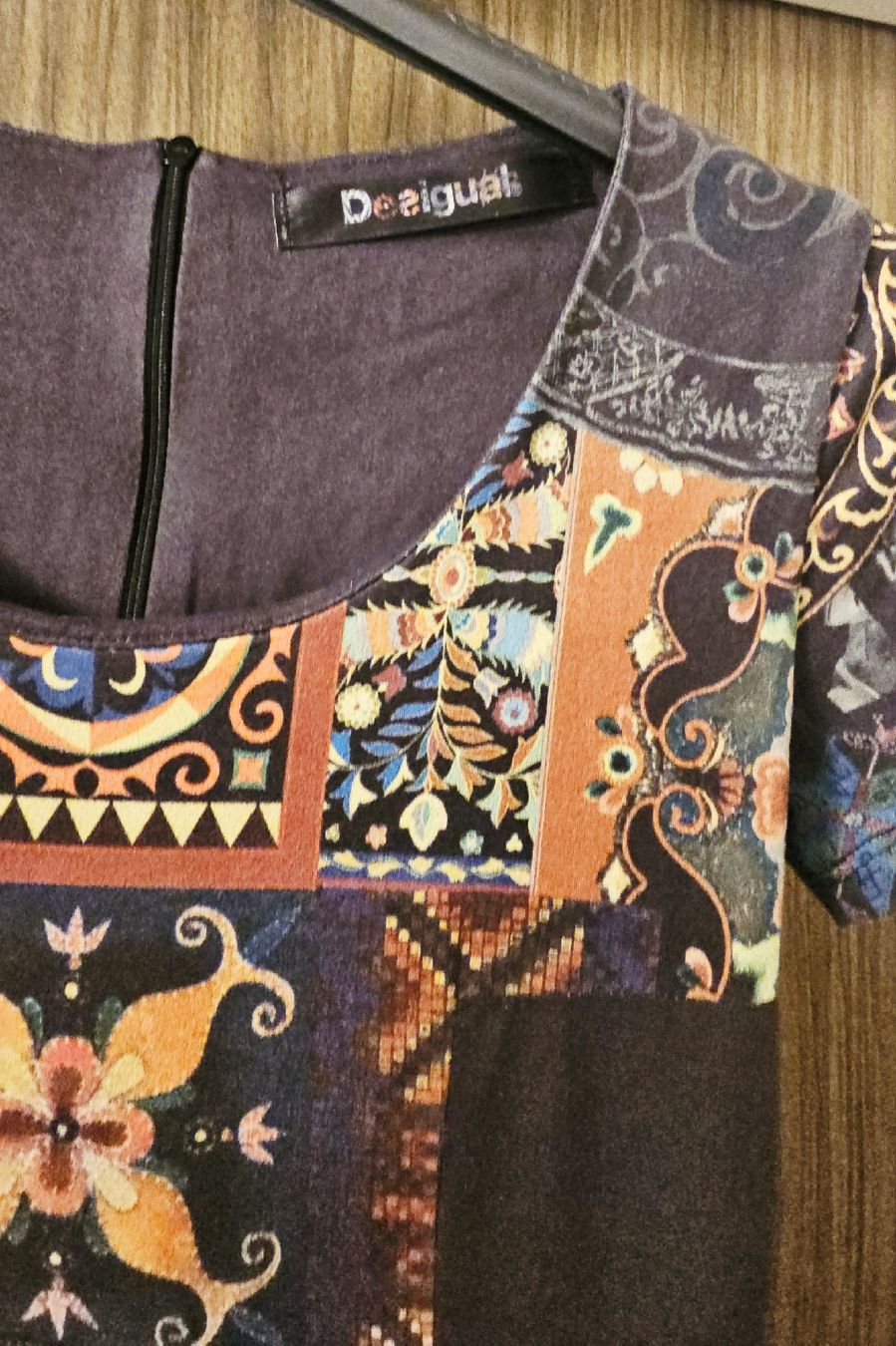 Desigual Vestiti: Desigual Kleid, Gr. S, Patchwork-Design, Top Zustand! – Usato da Horgen venduto da ste_sy7h 1