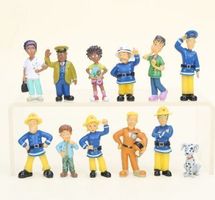 Figuren Feuerwehrmann Sam 12 Stück