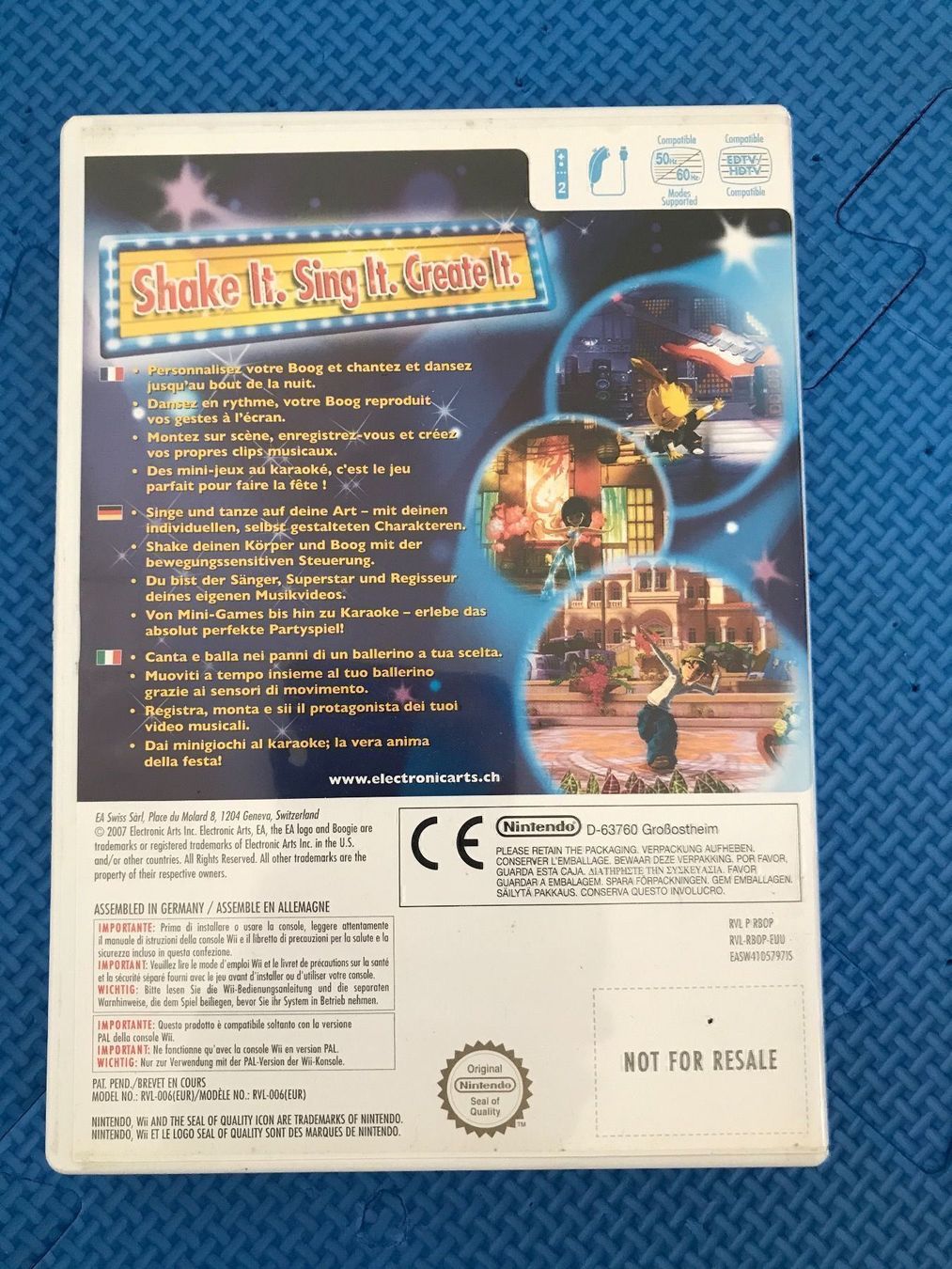 Nintendo Giochi: Boogie Nintendo Wii – Usato da Gossau SG venduto da schlitzerdemon 2