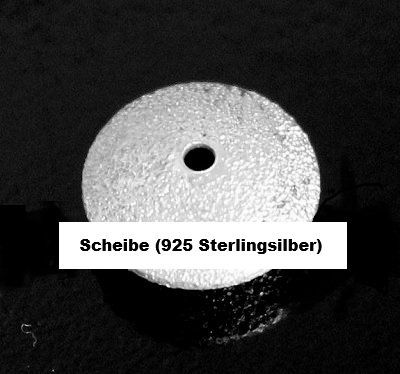 Perle (finte): Perle Scheibe (925 Sterling Silber) – Nuovo e nell'imballaggio originale da Schlatt TG venduto da kreativ-atelier