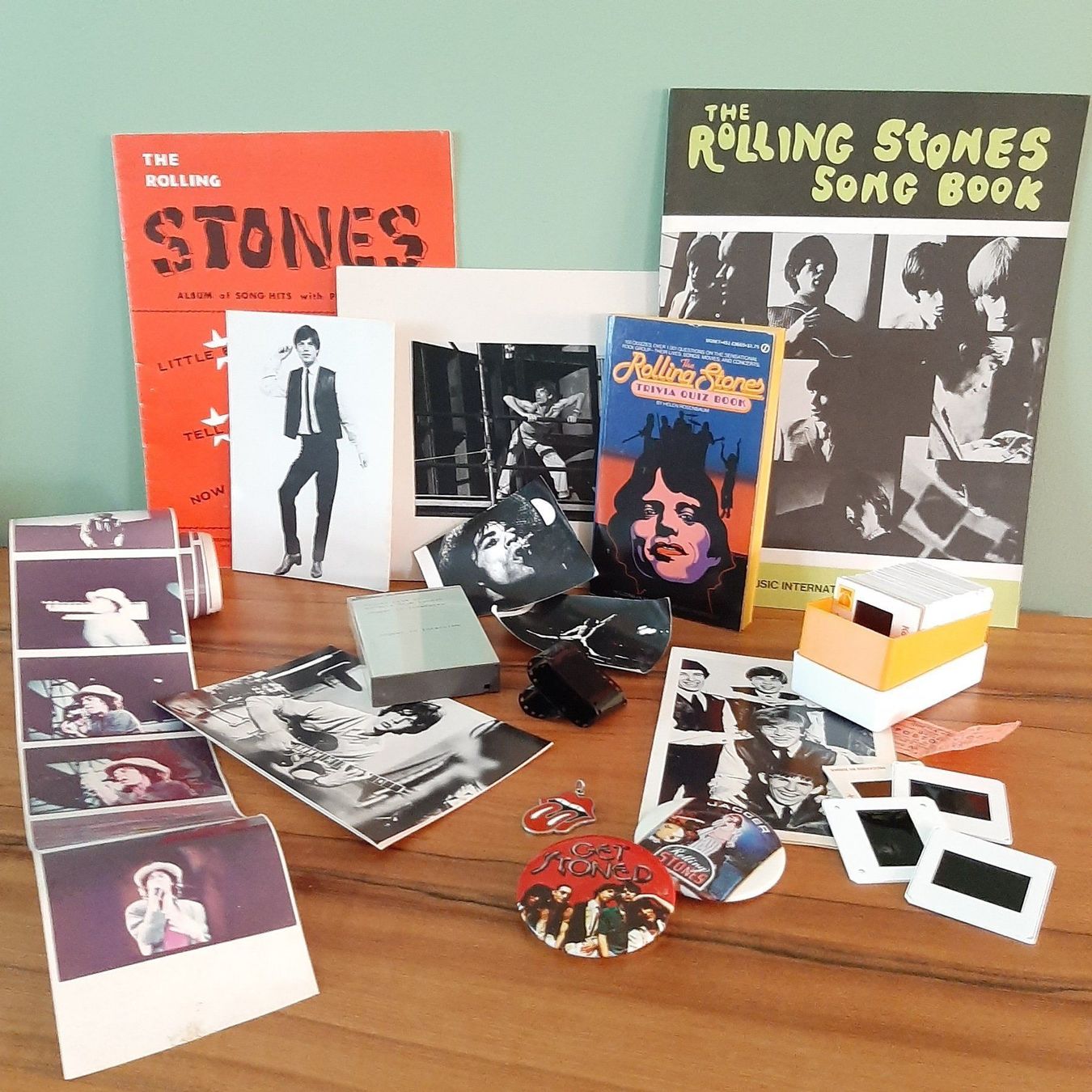 Placchette & Badge: Ansteck- Button: Get Stoned, Rolling Stones – Usato da Zürich venduto da 2bis 3