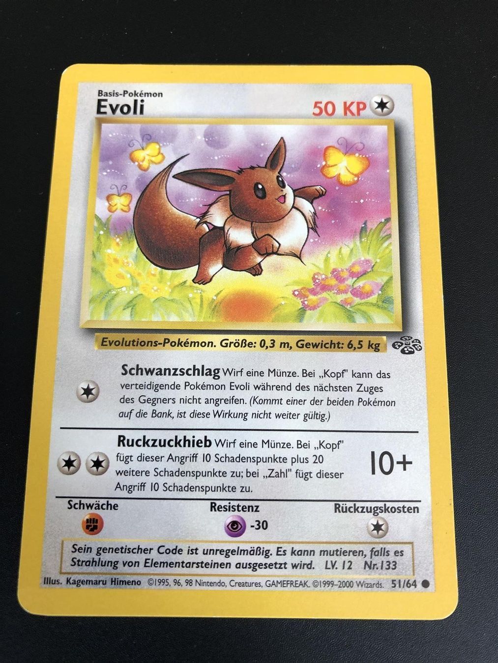 Pokémon Carte collezionabili: Evoli Dschungel Set 51/64 – Usato da Windisch venduto da sevenless91