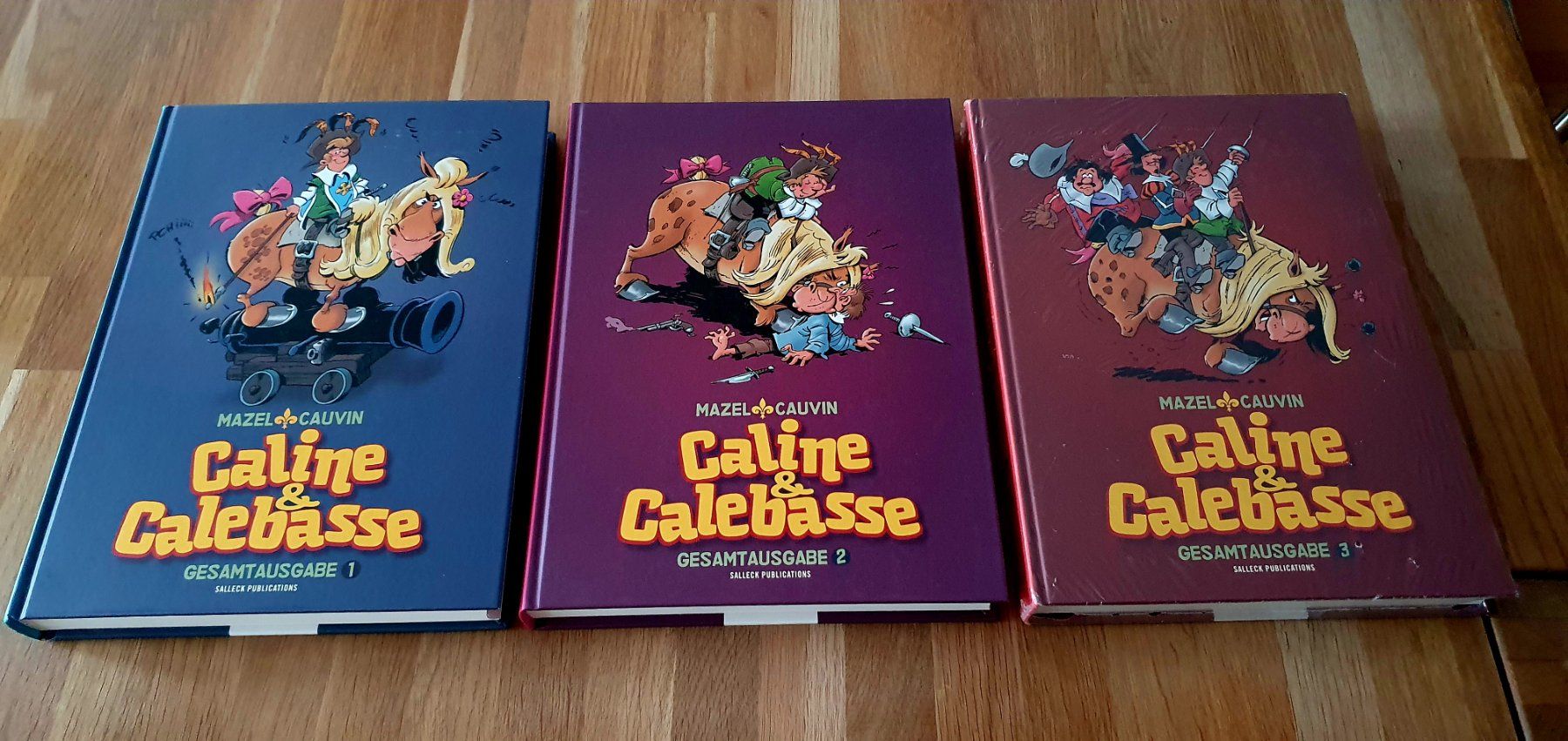 Comics: CALINE & CALEBASSE, Gesamtausgabe 1-3 kompl., HC, NEU! – Neu (gemäss Beschreibung) aus Kreuzlingen von Cdschlumpf 1
