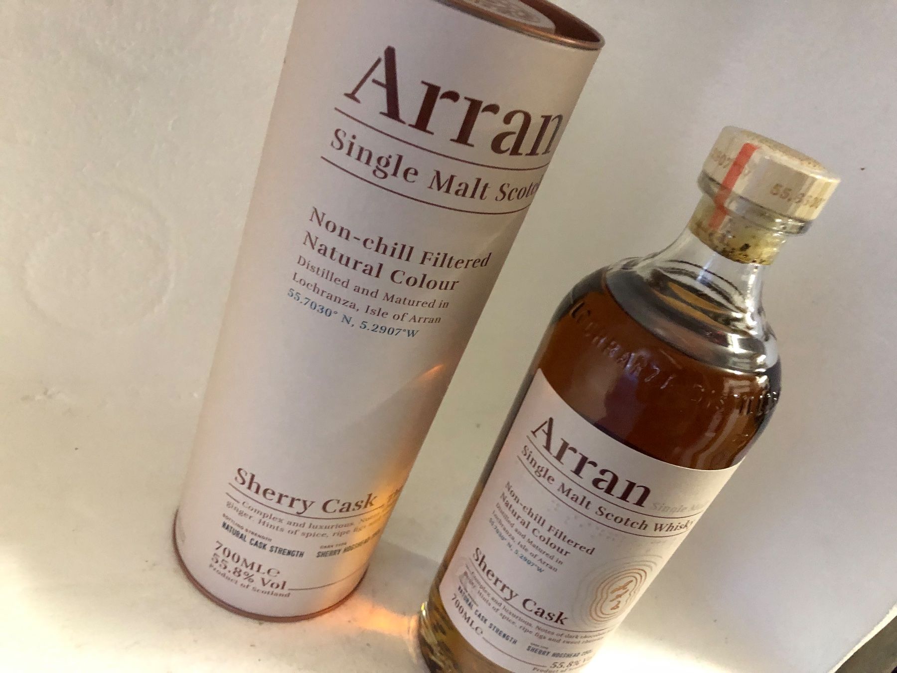 Arran Bevande alcoliche: 1 Flasche Arran The Bodega Sherry Cask Single Malt 55.8% – Nuovo e nell'imballaggio originale da Wöschnau venduto da Vinsale 6