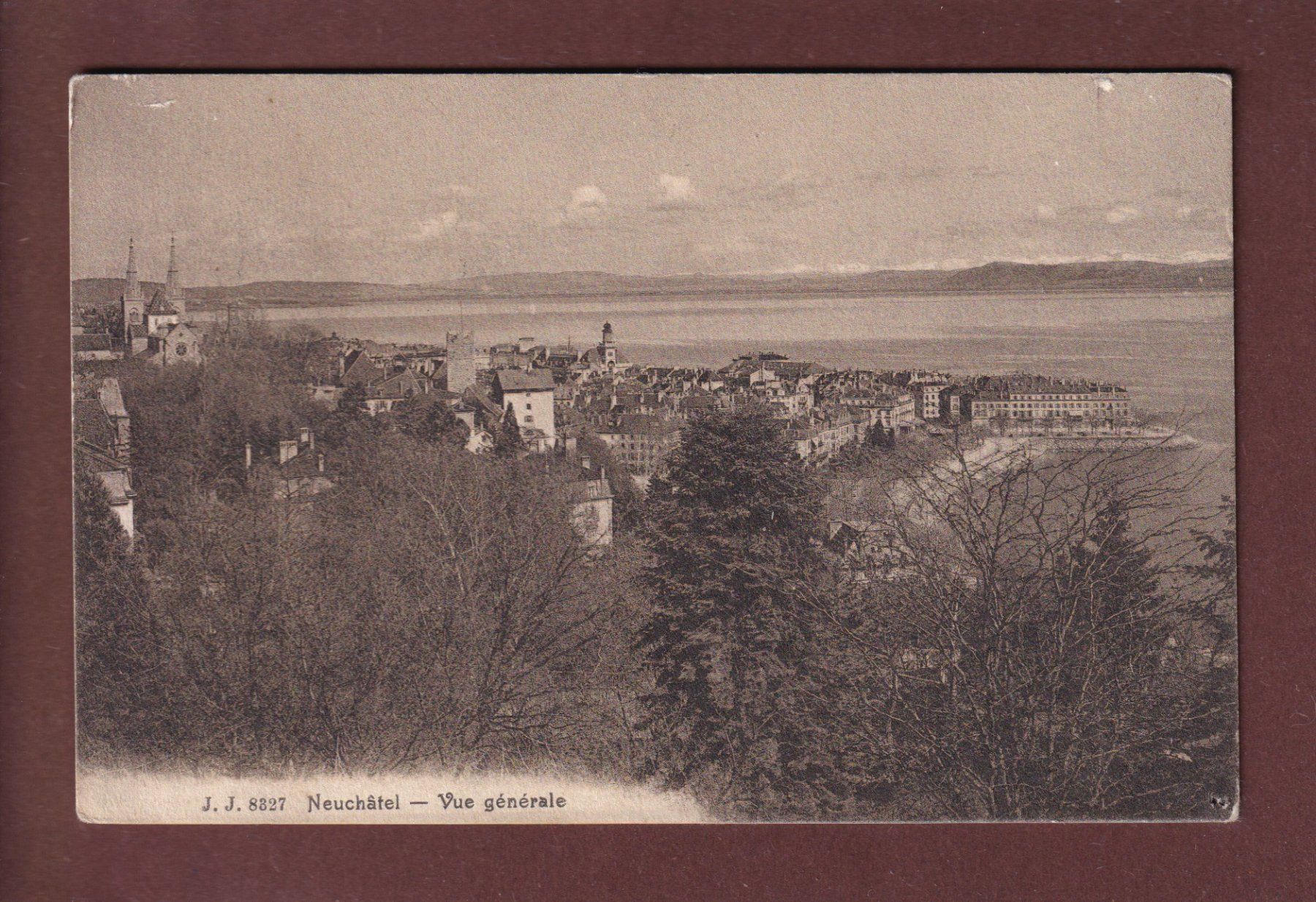 Cartoline postali: NEUCHÂTEL - 1910 – Usato da Pully venduto da nicecards