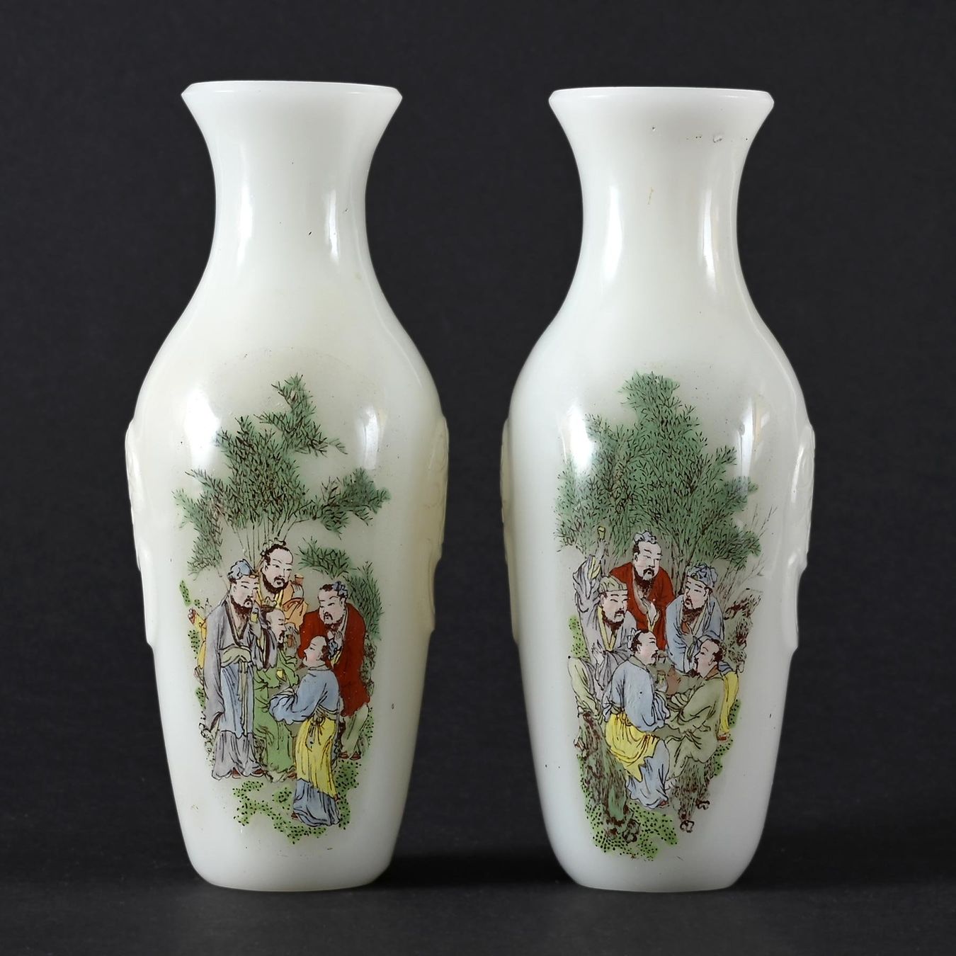 Vasi & Recipienti: Paar antike chinesische Glas Väschchen – Usato da Bern venduto da chamunda