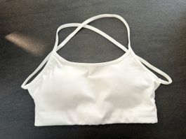 ENDOIRE Sport Bh Weiss Grösse M mit Etikett