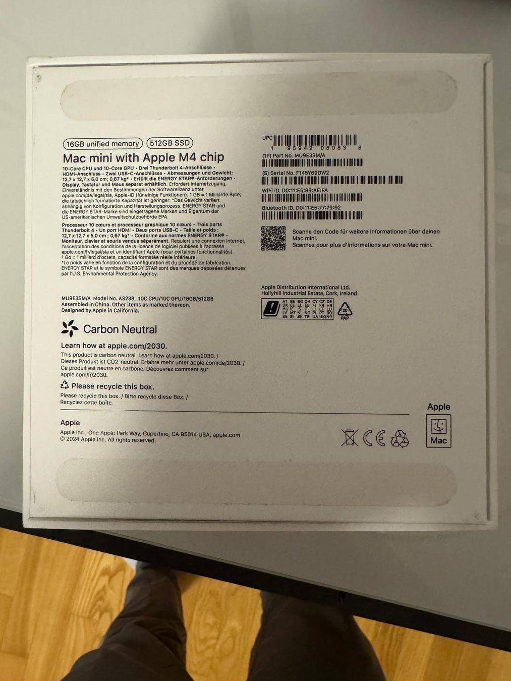 Apple PCs: Apple Mac Mini M4 16GB 512GB mit Garantie – Neuf (Voir description) à Forch par MarjanDings 1