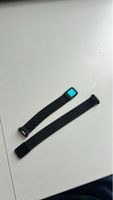 FitBit Uhrarmbänder Schwarz 2 Stk. Metallgewebe Magnetisch