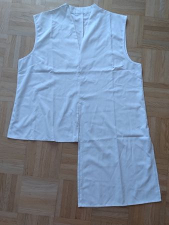 Tunique blanche d'été, taille XL (46)