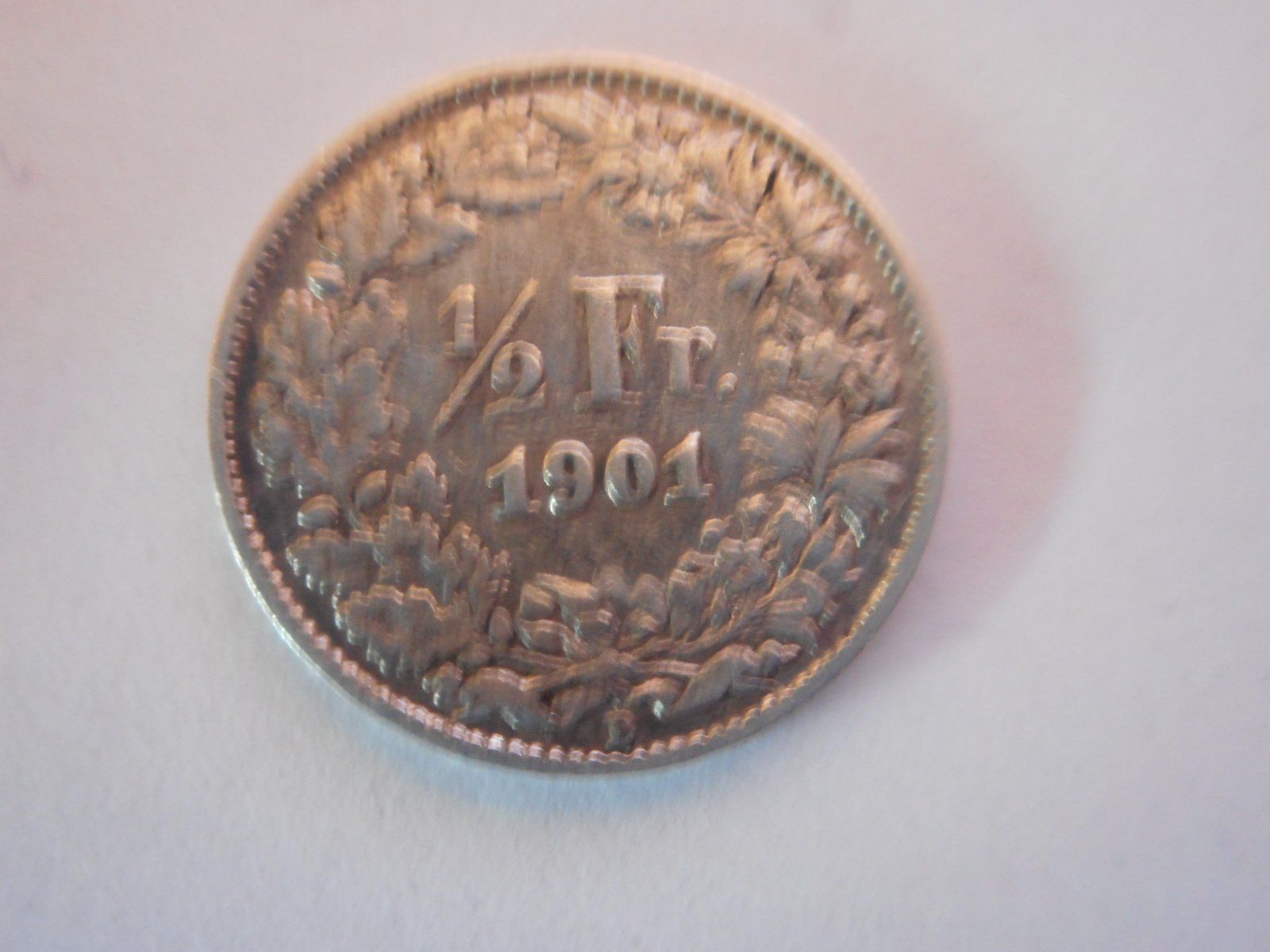Tutti le monete: 50 Rp. 1901 silber  ss+ – Usato da Kriegstetten venduto da pizlad2010
