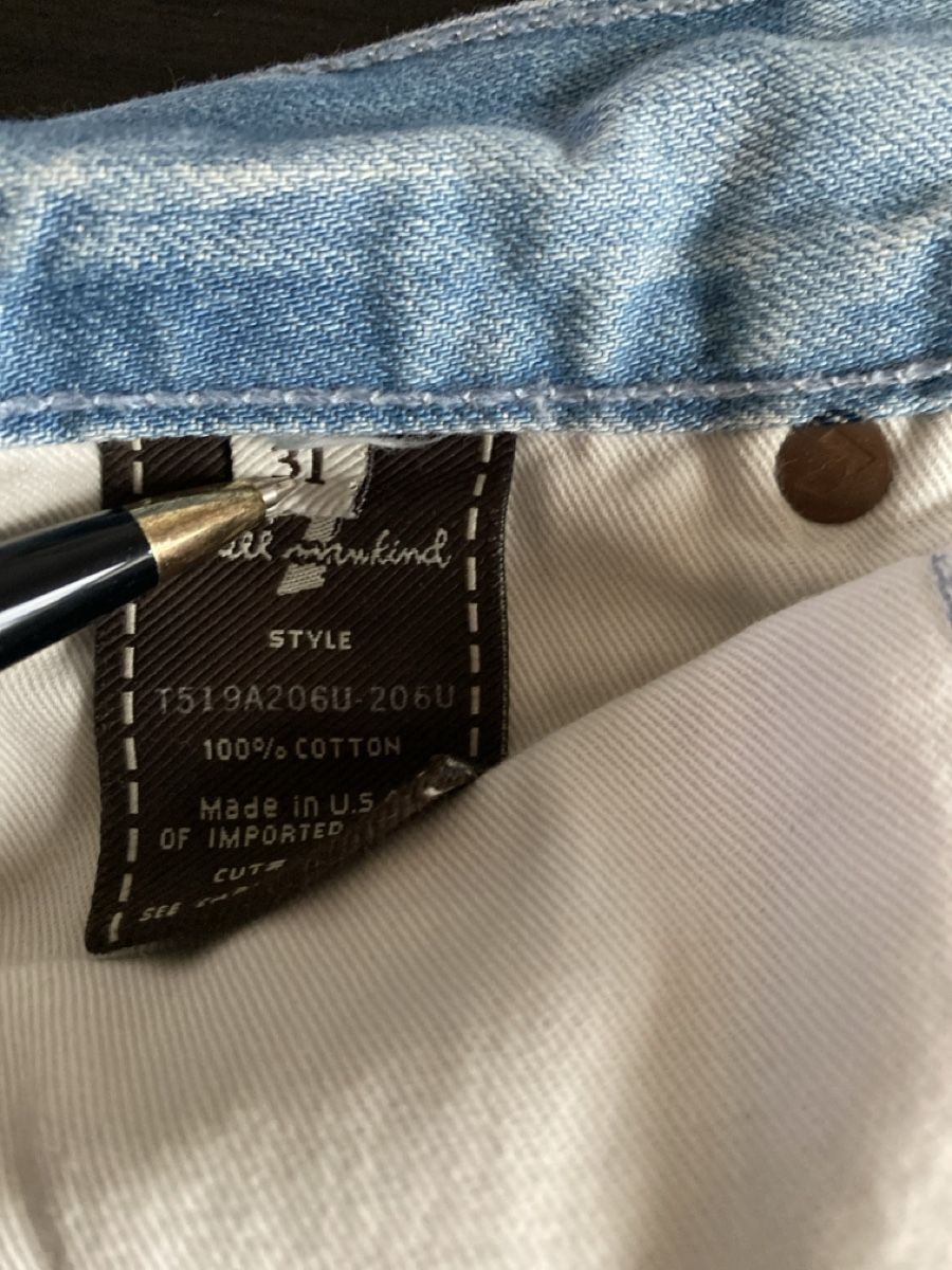 Mankind Jeans: Jeans Grösse 31 von for all 7 mankind – Gebraucht aus Luzern von Willimaus 6