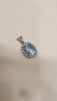 pendentif aigue-marine