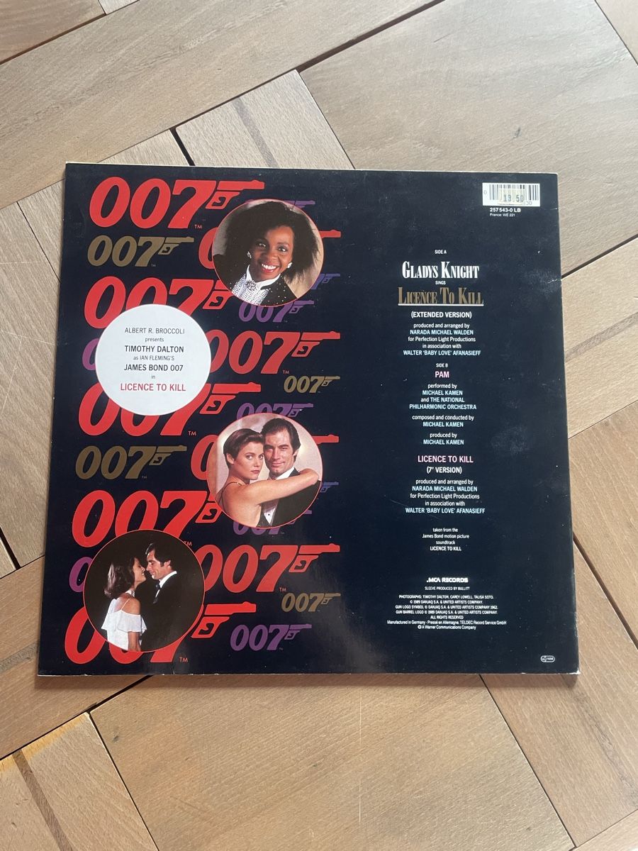 Dischi in vinile: James Bond 007: Licence to Kill Vinyl Record – Usato da Zürich venduto da sar_c828 1