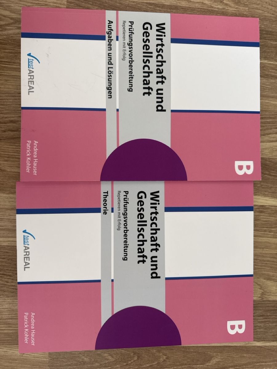 Libri: Wirtschaft und Gesellschaft Prüfungsvorbereitung – Usato da Zürich venduto da Dx.04