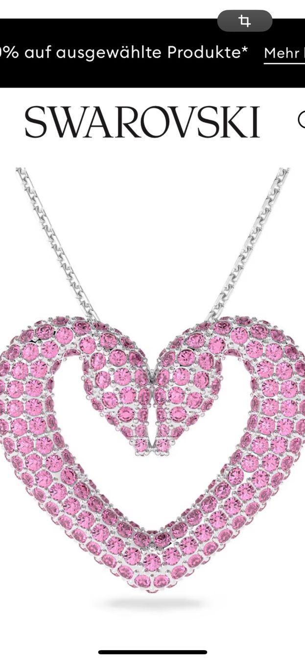 Swarovski Catenine: Swarovski Schwan/Herz- Kette Neu – Nuovo e nell'imballaggio originale da Vezia venduto da sidu03 2