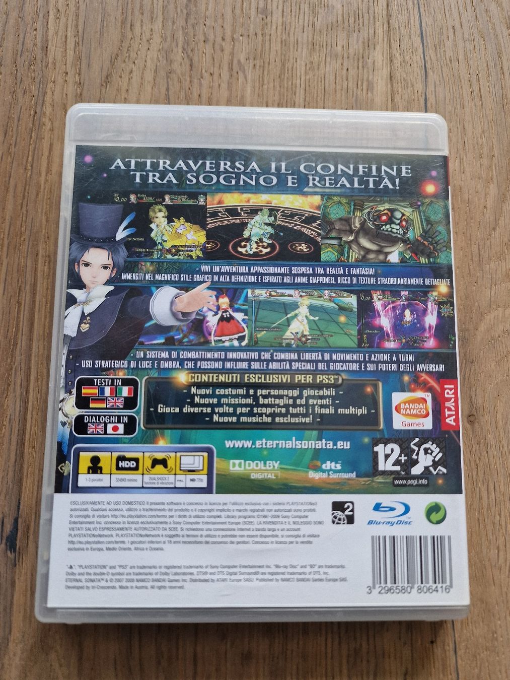 Giochi: Eternal Sonata PS3 Spiel Multilanguage PAL IT OVP CIB – Usato da Fahrwangen venduto da luk_bhw7 2