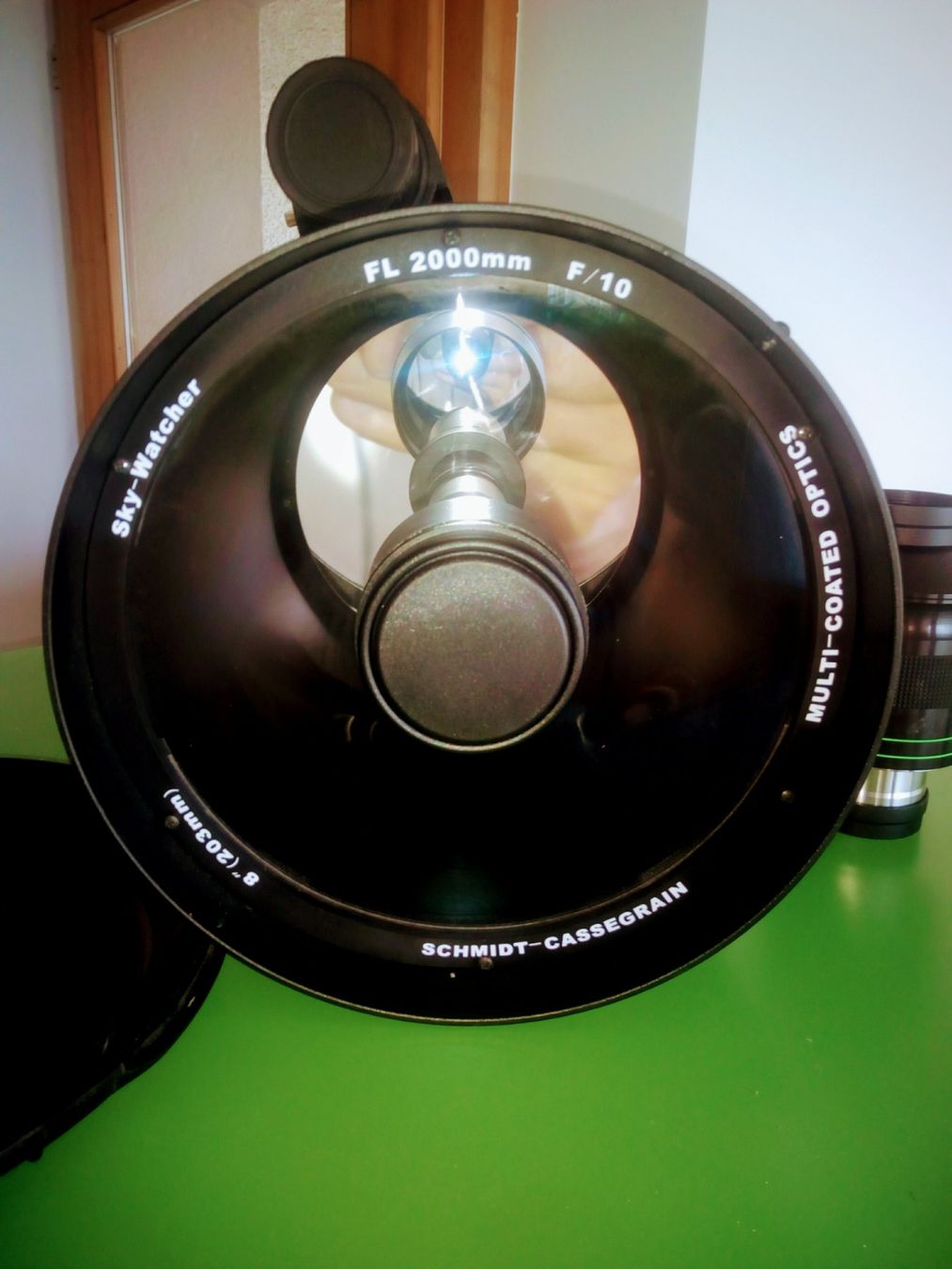 Sky-Watcher Telescopi: SkyWatcher Schmidt-Cassegrain C8 mit 2"-Zubehör – Nuovo (secondo la descrizione) da Egnach venduto da ASTROFRITZ 2