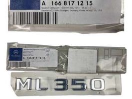 MERCEDES-BENZ ML 350 - Original Logo monogramme