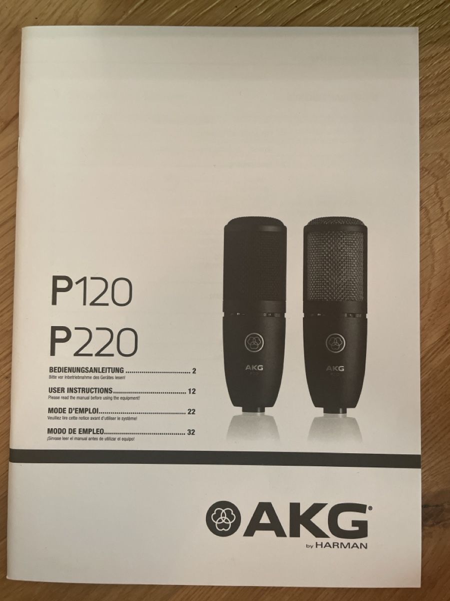Akg Microfoni: AKG P120 Microphone – Usato da Grasswil venduto da lapscha86 3