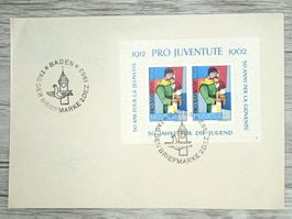 TR105 Enveloppe Suisse + Timbre 1962
