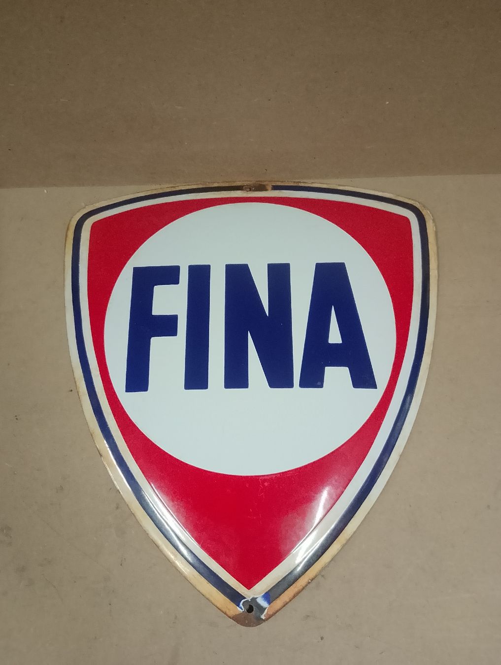 Insegne: Emaille Schild FINA – Usato da Safenwil venduto da dodgewc12 1