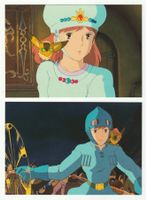 Cartes postales - Nausicaä - Ghibli - Miyazaki 2