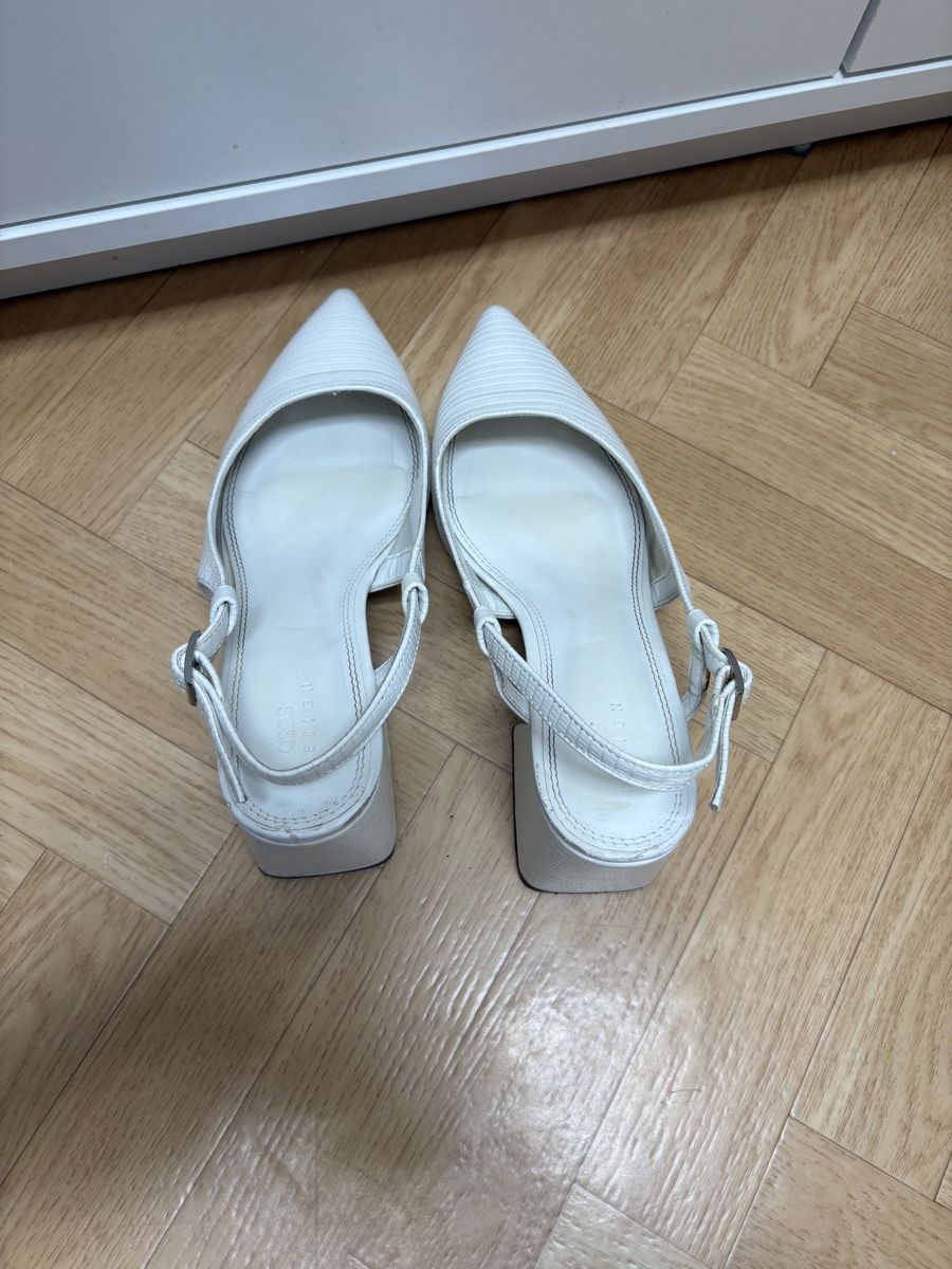 Asos Scarpe da donna: Weisse Heels von ASOS 40 – Usato da Basel venduto da lolushka 2