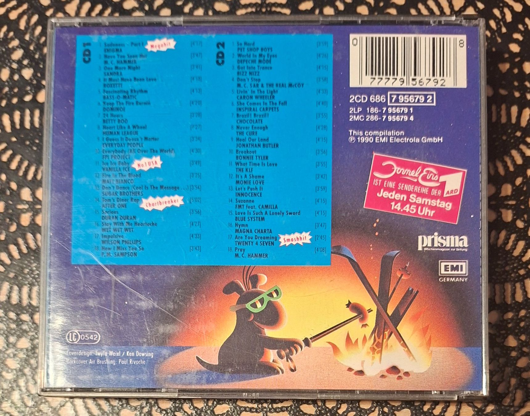 CD: Formel Eins - Cool Fun, DE Pop/Rock Hit Compilation 1990 – Usato da Schönenberg TG venduto da Gregolino76 1