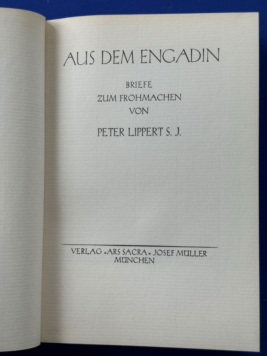 Libri: Aus dem Engadin : Briefe zum Frohmachen. – Usato da Adliswil venduto da buch_und_kunst 1