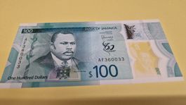 Seltene Jamaika 100 Dollar Banknote - Top Zustand,Sammler