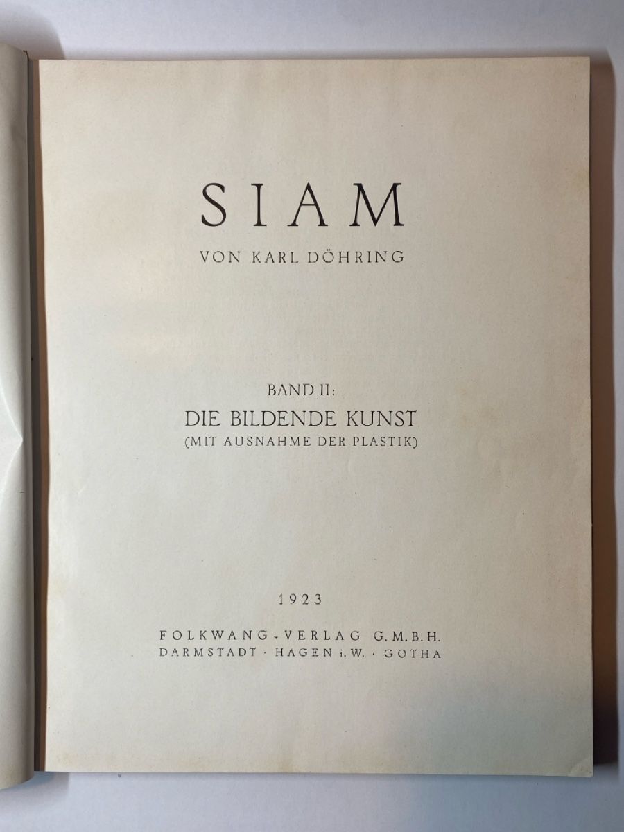 Libri: Siam (Karl Döhring) – Usato da Gudo venduto da mat_sj7s 5