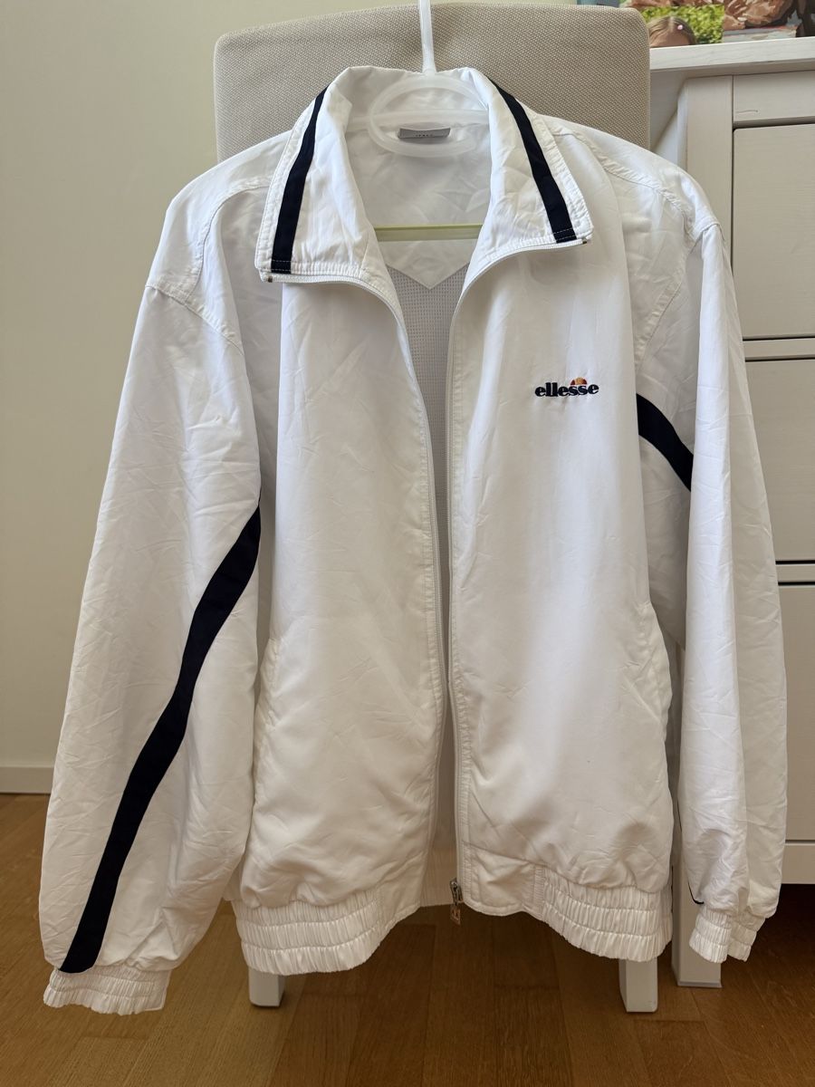 Giacche: Ellesse weiss windjacke Gr. 165-175 – Usato da Urdorf venduto da liska55