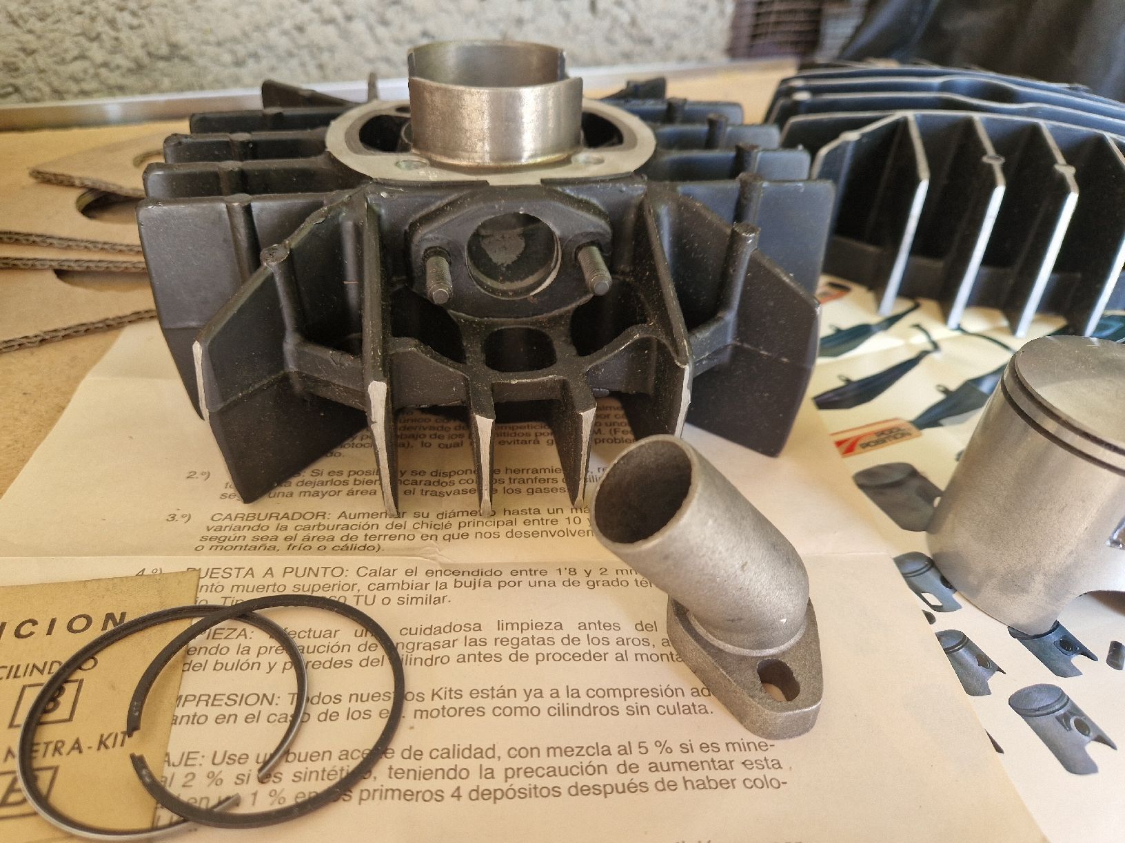Puch Ciclomotori: NOS Metrakit 47mm per Puch maxi o simili  – Nuovo e nell'imballaggio originale da Breno venduto da BorioliD 7